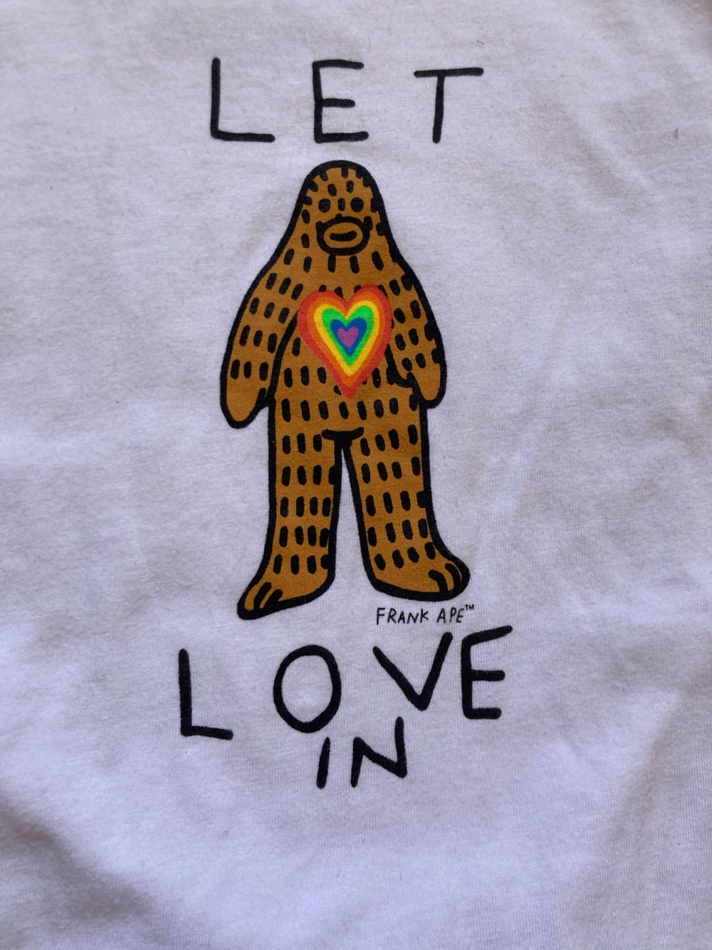Baby Gap x Frank Ape Let Love In size 4 - Picture 4 of 7